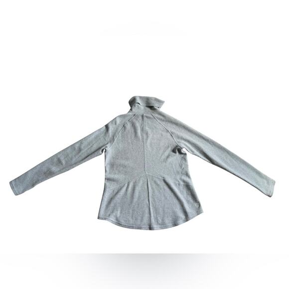 Kühl Women’s Petra waffle knit Turtleneck gray size medium - Picture 4 of 9